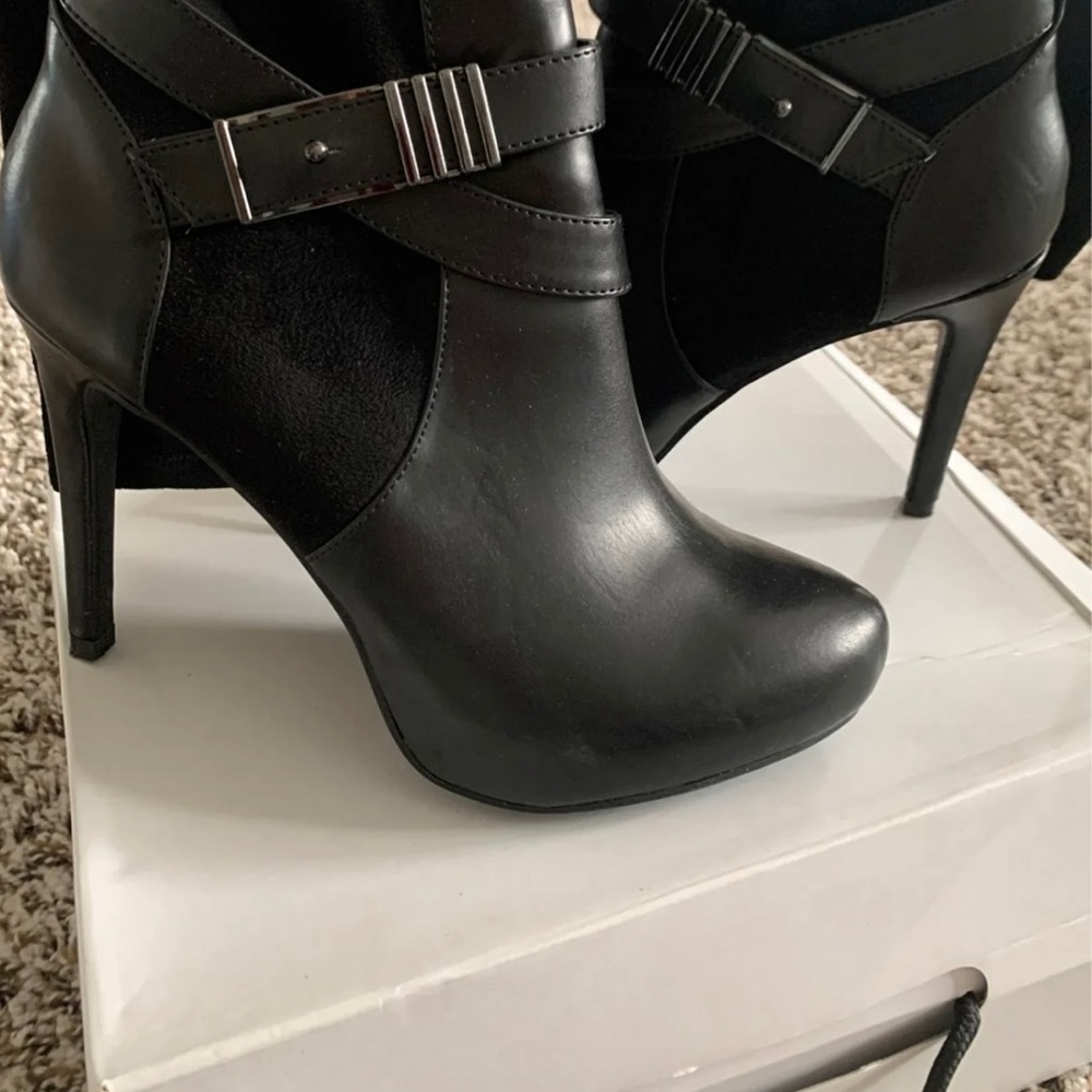 Women- leather tall boots
